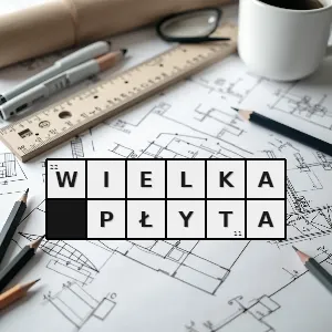 Hasło krzyżówkowe blok wykonany w technice wielkiej płyty - wielka płyta – rozwiązanie, synonimy, podpowiedzi i definicje krzyżówkowe